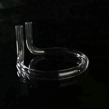 Tuyaux en verre de quartz fusionnés de grand diamètre pour applications à haute température