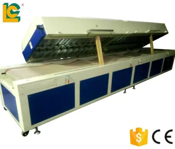 IR Drying Tunnel Conveyer IR hot curing oven with 5 m Teflon conveyor equipment SD-5000