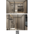 300 * 600 Dreaux de mur de salle de bain gris brouillard