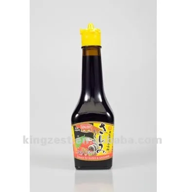 superior sushi and sashimi soy sauce; Japanese soy sauce