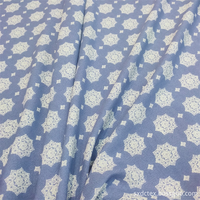 Skirt Fabric Diamond Pattern Printed