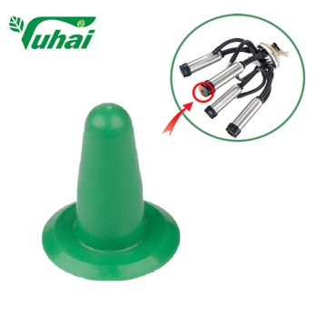 Green Non-toxic tasteless Bionic nipple Rubber