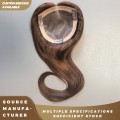 Balayage Clip En Cheveux Humains Vierges Topper