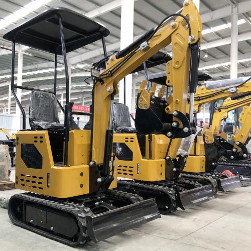 Mini backhoe rypadlo 1 tun