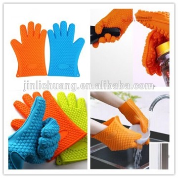 Factory manufacturer best sell FDA silicon glove/silicone oven glove/ heat resistant silicone gloves,silicone bbq gloves