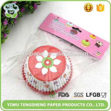 Regular Specification muffin baking cup,Bauhinia cupcake case