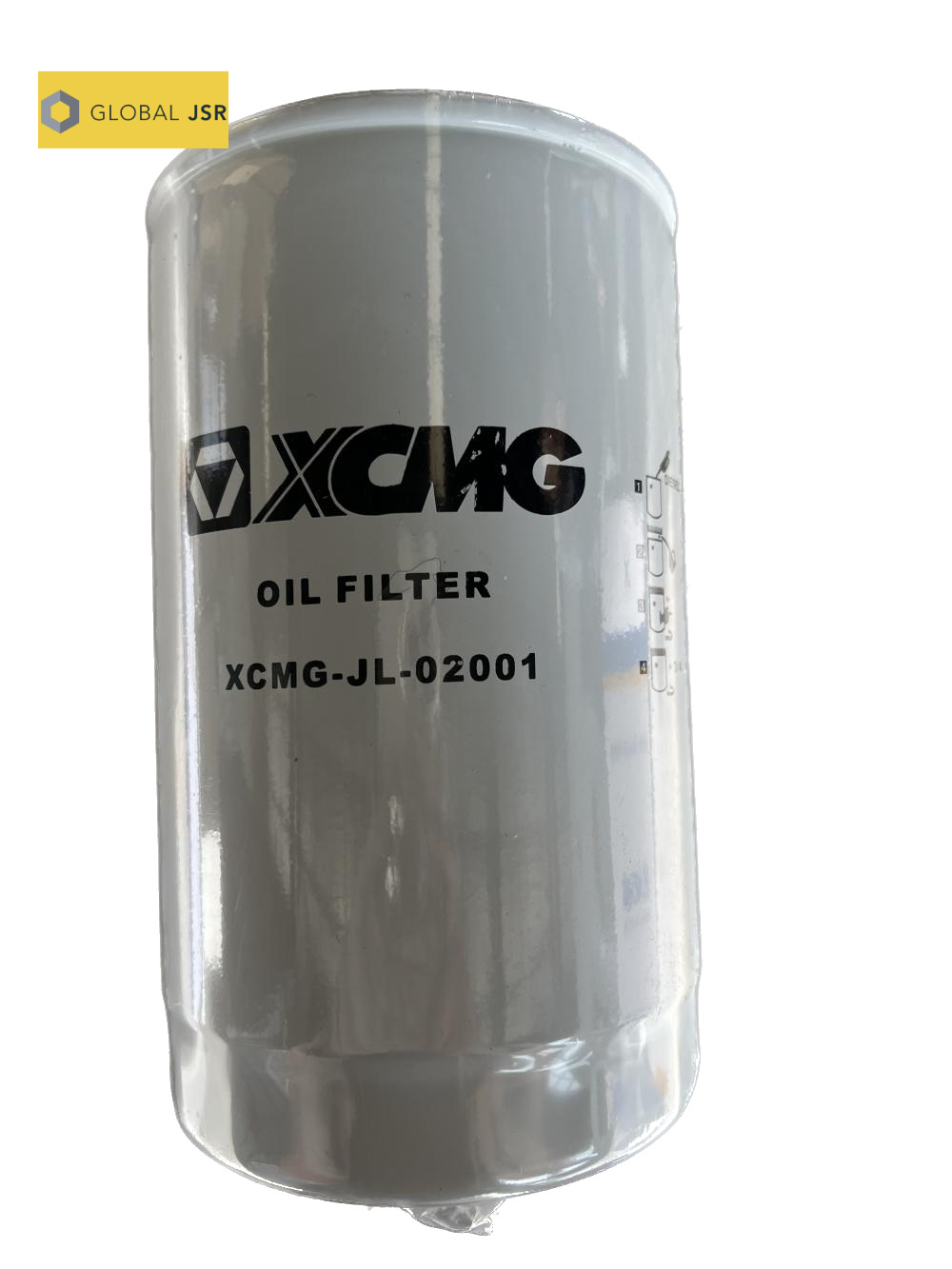 Excavator oil filter parts