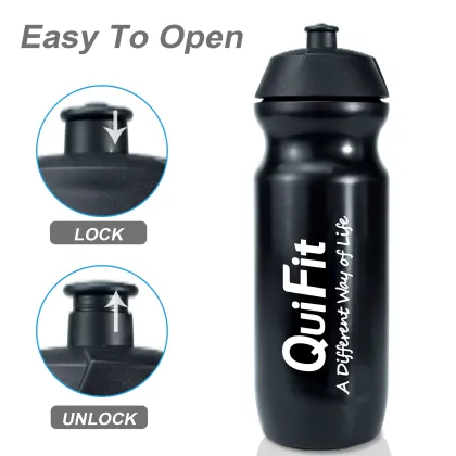 Customized 750ml Easy Grip Squeeze Sports Hydration Water Bottle