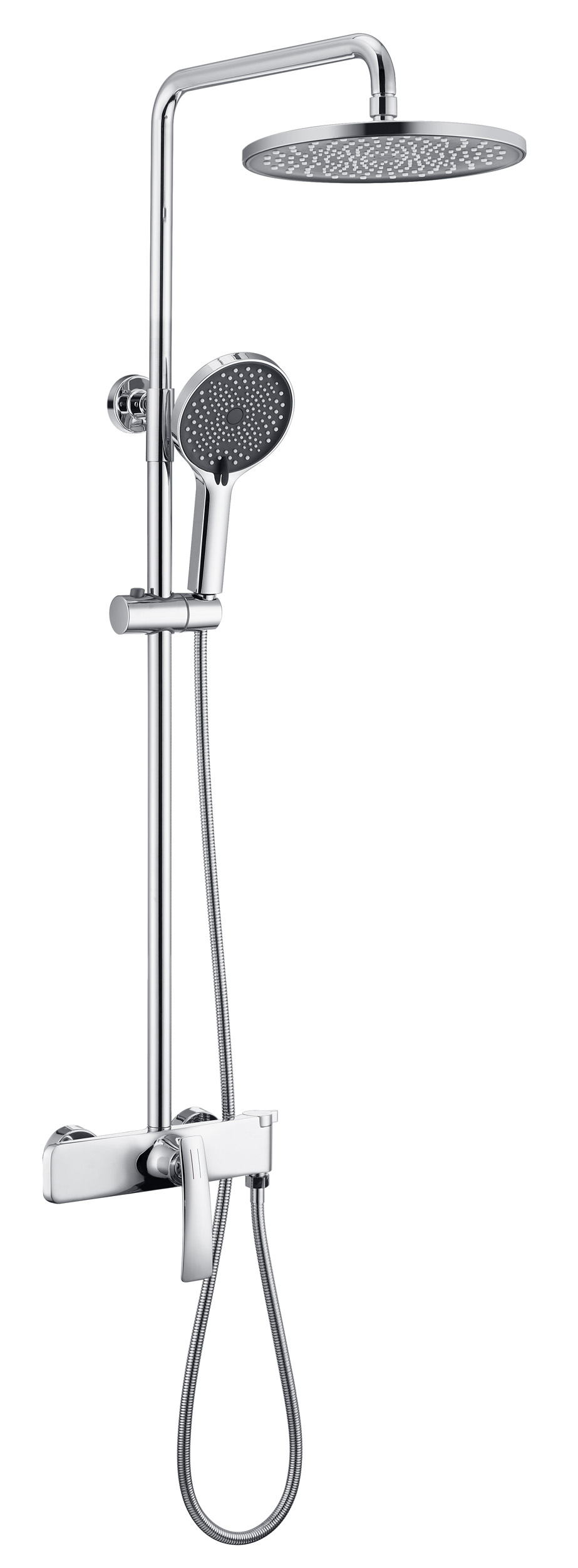 Brass Economical Bathroom Shower Mixer Faucet