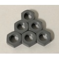 Pressureless sintered silicon carbide (SSiC) ceramic nuts