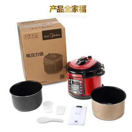 Voltage cooker Double gallbladder 5L Intelligent Household Electric High Voltage Cooker Rice Cooker electric pressure cooker