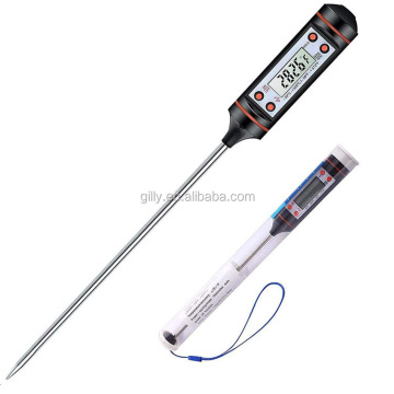 Long Probe Digital Instant Read BBQ & Kitchen Meat Thermometer