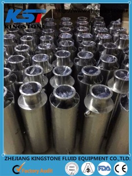 Stainless Steel Sanitary grade tri clamp jacketed spool