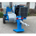 80kN Overhead Transmission Hydraulic Puller Machine