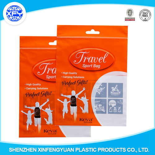 PVC Plastic Shopping Bag With Flexiloop Handle