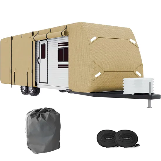 High-Quality Windproof Waterproof RV Cover for Outdoor Use