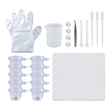 Kit de mistura de resina de venda quente intodiy para fazer jóias de bricolage