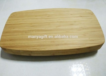 Bamboo Butcher Block with 4 feet 50 x 30 x 7.5cm