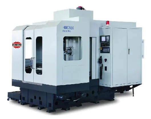 4 Axis CNC Horizontal Milling Machine with 24 ATC Tools - Prices for HMC500, HMC630, HMC800, HMC1000