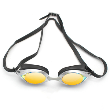 Electroplated Swimming Glasses: Silicone Swim Racing Goggles for Adults