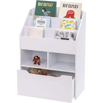 Wooden Bookcase And Standing Bookshelf For Children