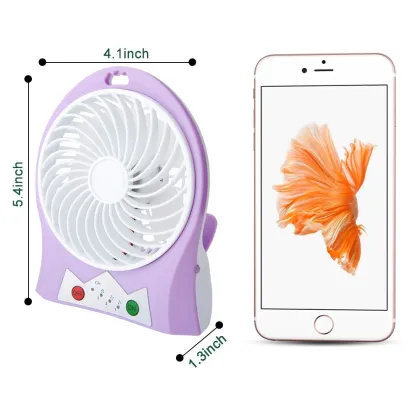 Portable USB Standing Fan Mini Fan Bedroom Beyond