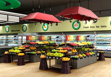 Great Function Fruit And Vegetable Display Rack