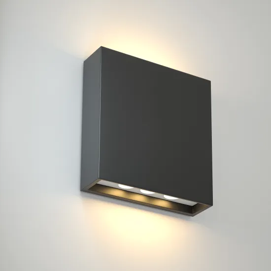 PW1401 Waterproof Modern LED Wall Lamp: Up and Down Outdoor Lighting Solution