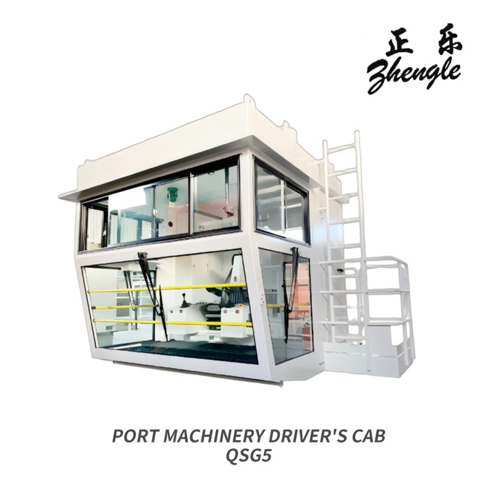 O hub de controle QSG5 da cabine do motorista de máquinas portuárias