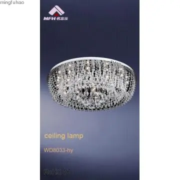 hot sales simple white crystal ceiling lamp