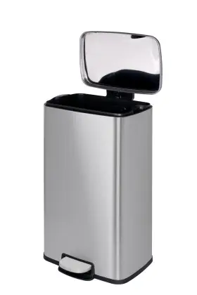 Stainless Steel Kitchen Pedal Trash Can