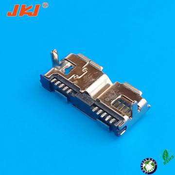 micro usb 3 B type female type SMT 10 pin usb connector