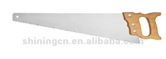 natural wood handle 65Mn material hand saw SH318