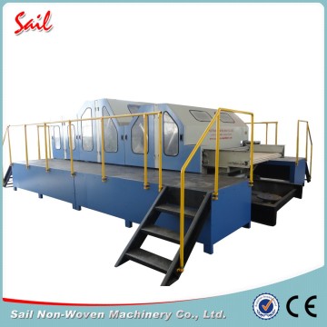 Best selling double cylinder double doffer carding machine comb machine for wide fabric