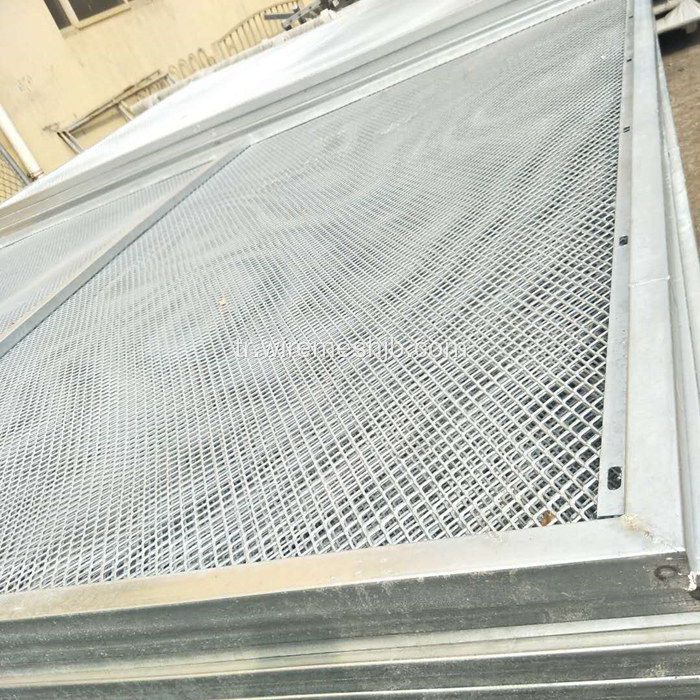 Sıcak Daldırma Galvanizli Genişletilmiş Metal Mesh Çit