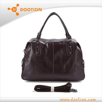 Men leather travel bag