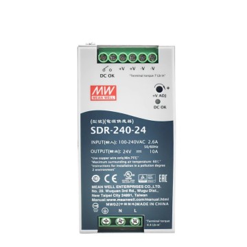 Meanwell SDR-240-24 24V 10A 240W 스위치 전원 공급 장치