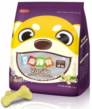 Nutrient-dense Vanilla Teeth-Grinding Bone Pet Food