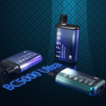 Elf Bar BC5000 Puffs Logotipo de vape desechable Diesuaikan