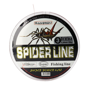 Kekuatan Tinggi 9-45lb 100m Monofilament Nylon Carp Fishing Line oleh Pengilang