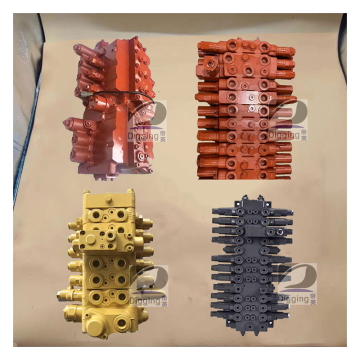 Main Valve and Distribution Control Valve for Komatsu Excavators PC360, PC300, PC120 Models