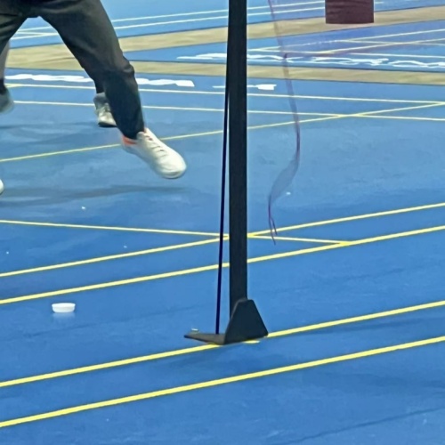 Professional Stainless Steel Badminton Net Post