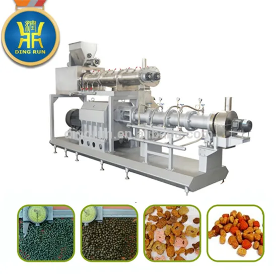 diesel floating fish feed pellet machine