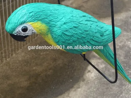 new design parrot bar decorations on a perch 401012-2G