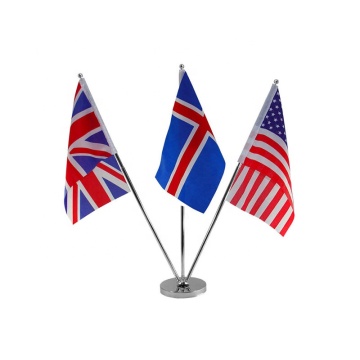 Polo de la bandera de la mesa