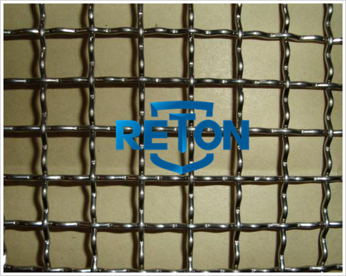 Crimped Wire Mesh/tembaga Crimped menggunakan dawai