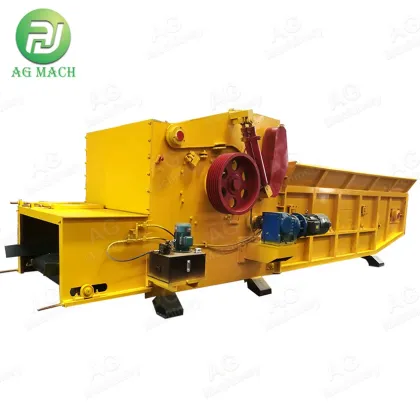 Integrated Wood Breaker Shredder Drum Wood Chipper Machine