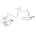 Double-head ceiling halogen operating light centre camera