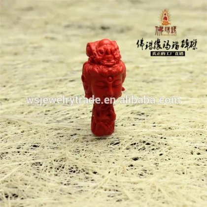 Zinnober Guanyin guru bead factory wholesale Wenwan on hand