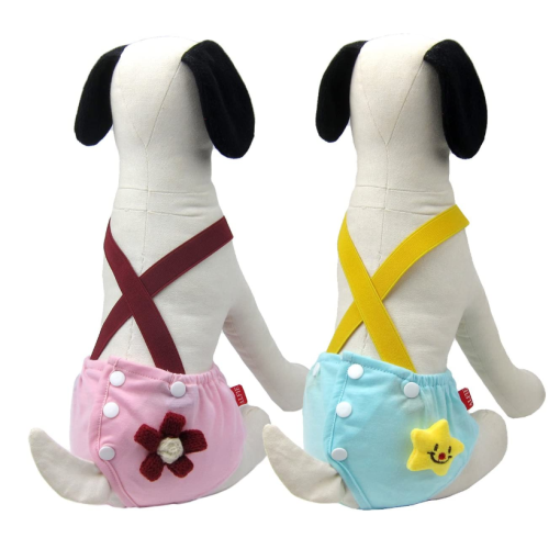 Pantie Sanitari Dog dengan Suspender